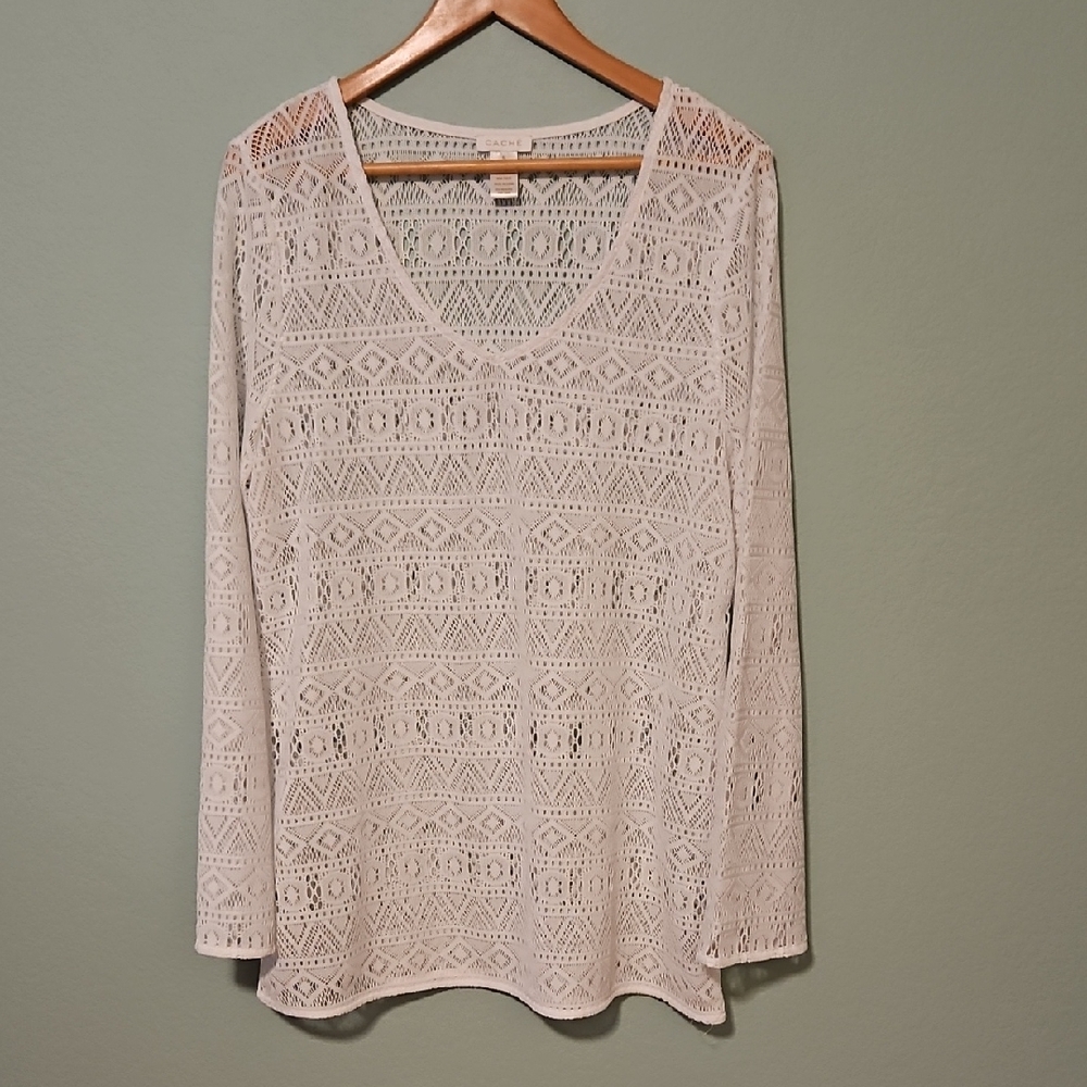 White Swimsuit Coverup